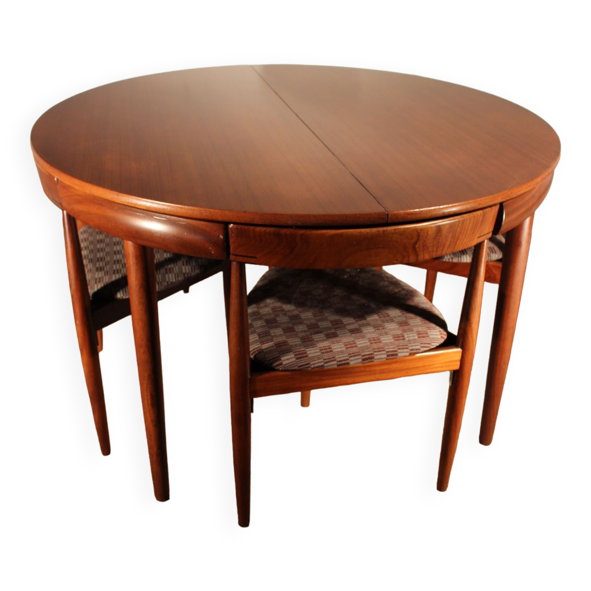 Table and chairs by Hans Olsen