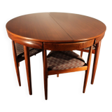 Table et chaises de Hans Olsen