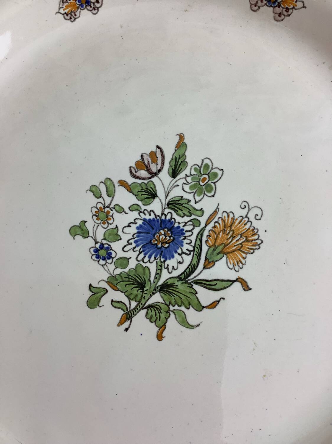 Decorative Plate Moustiers France