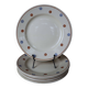 6 old flat plates from Sarreguemines