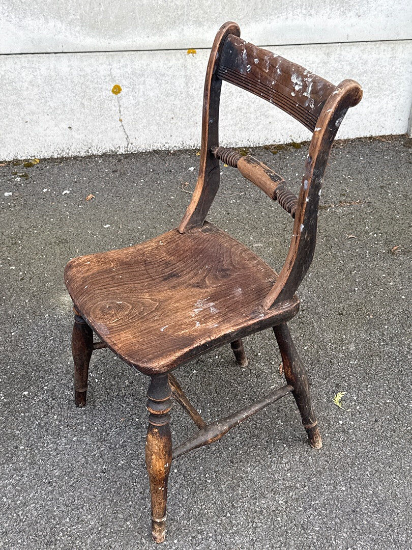 Set of 3 chairs – Vintage – Furniture – Solid wood