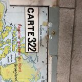 Planisphere Vidal Lablache map 322