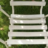 4 garden armchairs