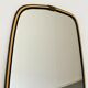 Vintage Wall Mirror with thin Black Frame