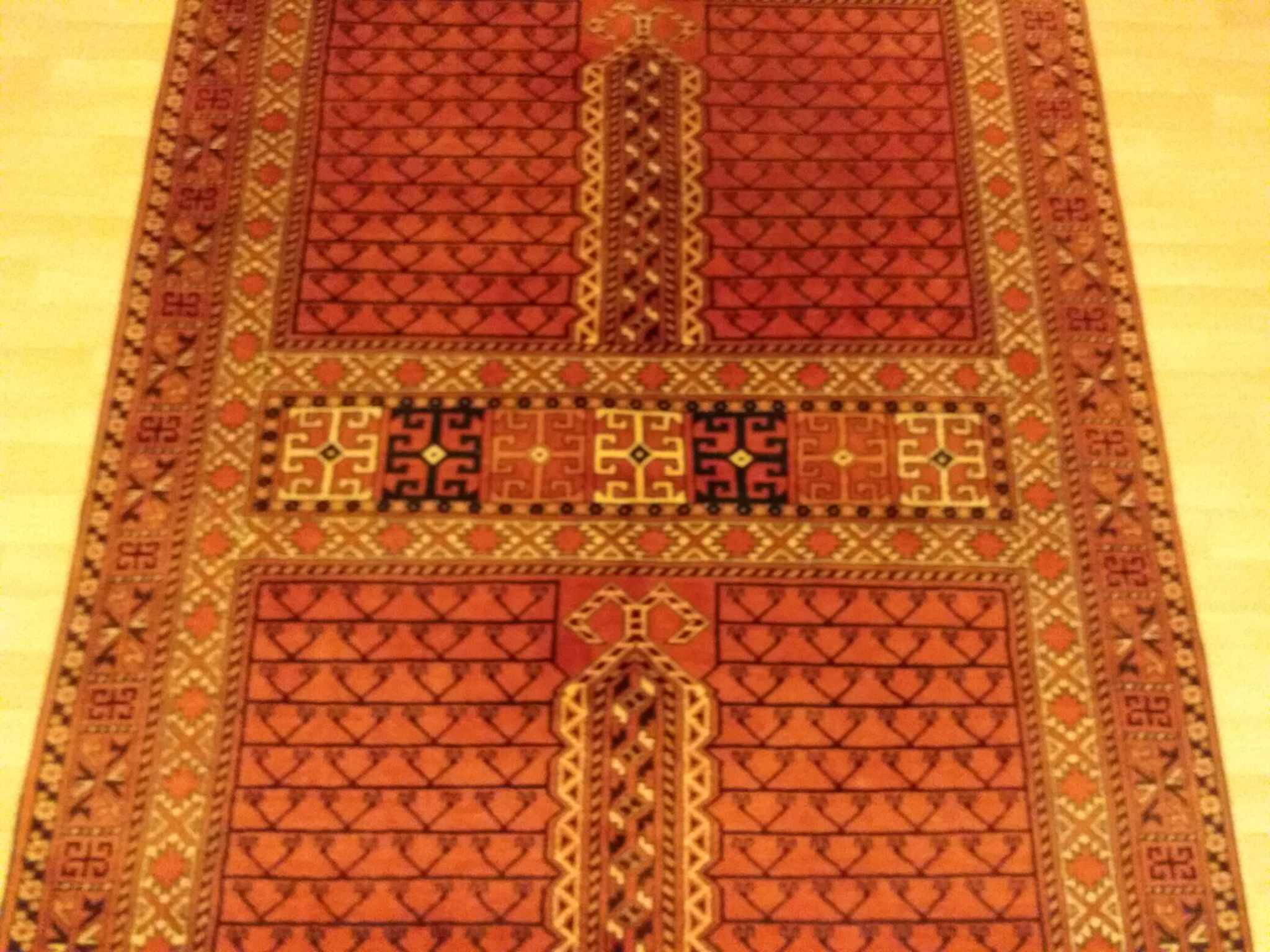 Handmade Afghan Karghai rug 249x162cm