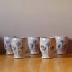 Van Melle ceramic bird mugs