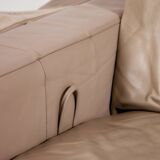 ‘Model 4000’ leather sofa set by Rolf Benz, Set of 4