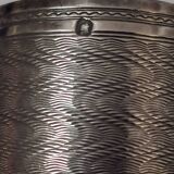 Sterling silver towel ring 51g