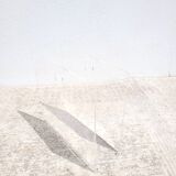 David Lange magazine rack in plexiglass 1980