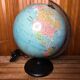 Old world map terrestrial globe sudime météore made in france vintage