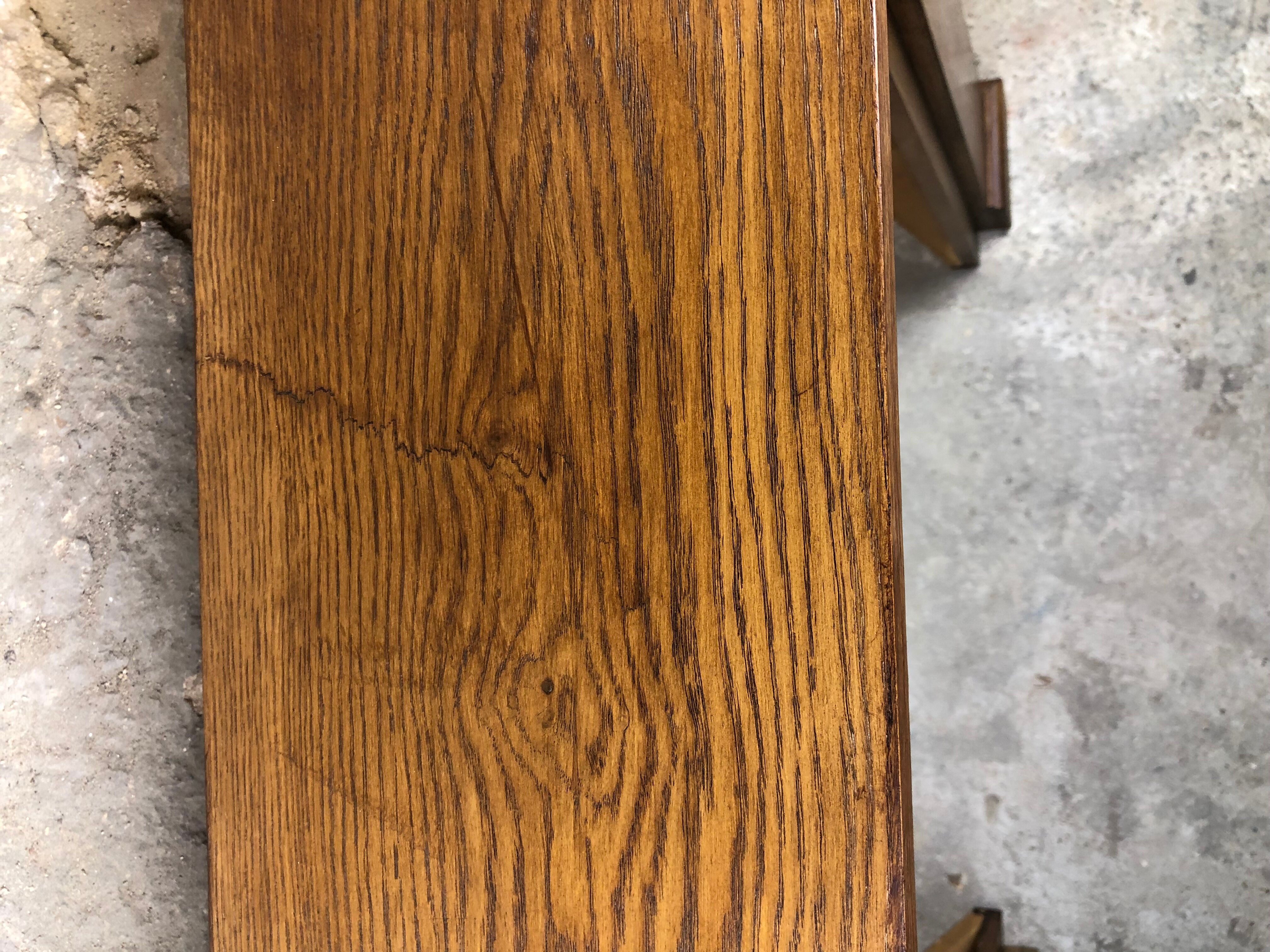 Fireplace surround in light oak 1980s