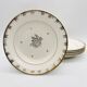 6 deep plates made of semi-porcelain Ardy, serial number 8043.