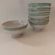 Six fenal badonviller bowls