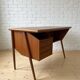 Gunnar Nielsen Teak Desk for Tibergaard, 1960s.