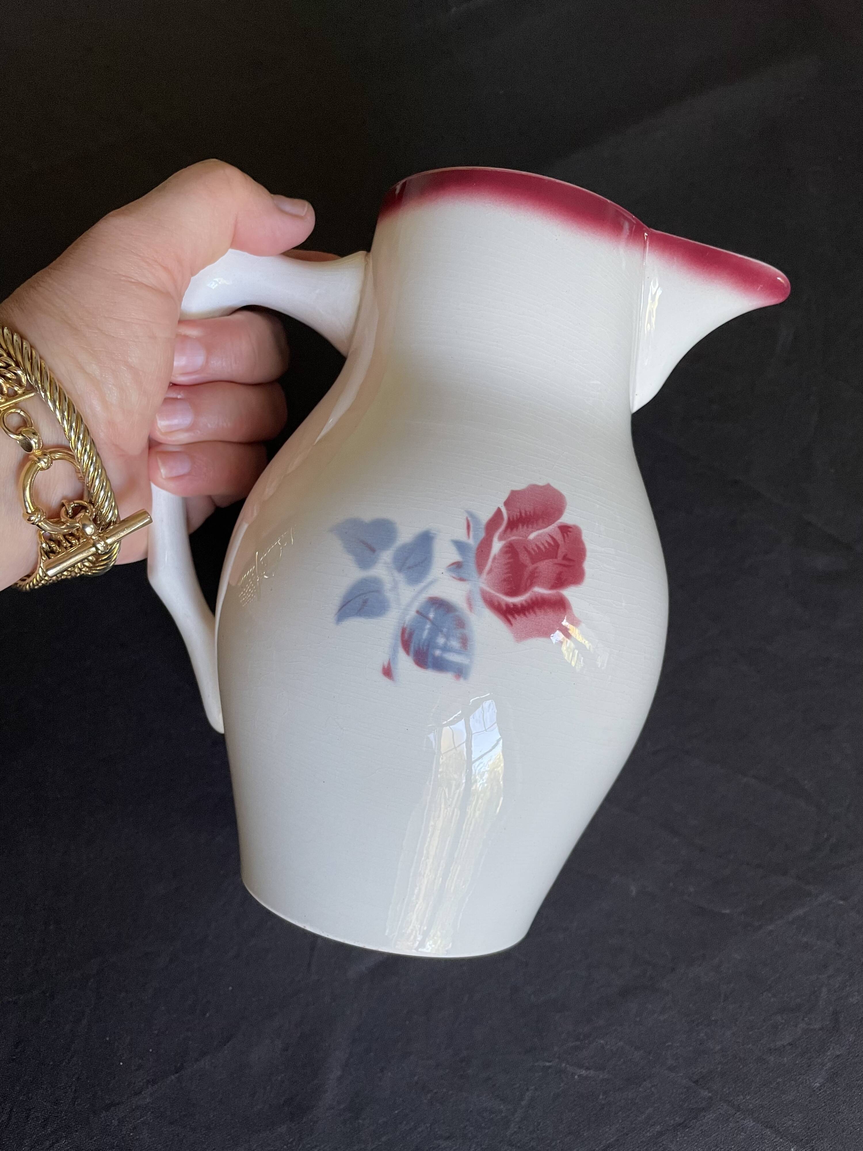 Pitcher Digoin Sarreguemines model Lucette