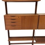 Vintage freestanding wall system Torbjorn Afdal 60's Scandinavian Design