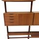 Vintage freestanding wall system Torbjorn Afdal 60's Scandinavian Design