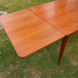 Table extensible vintage en teck
