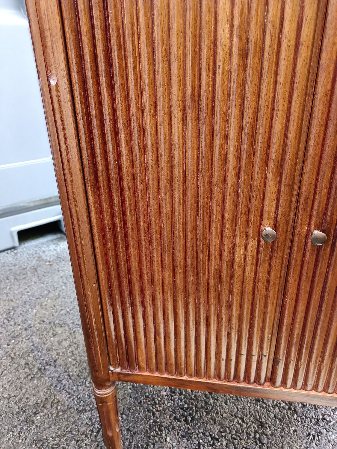 Style chiffonnier louis XVI marble tray