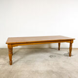 Country house wooden dining table