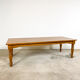 Country house wooden dining table