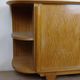 According to Jules Leleu: Rare corner sideboard in light wood, Art Deco period, circa 1930
