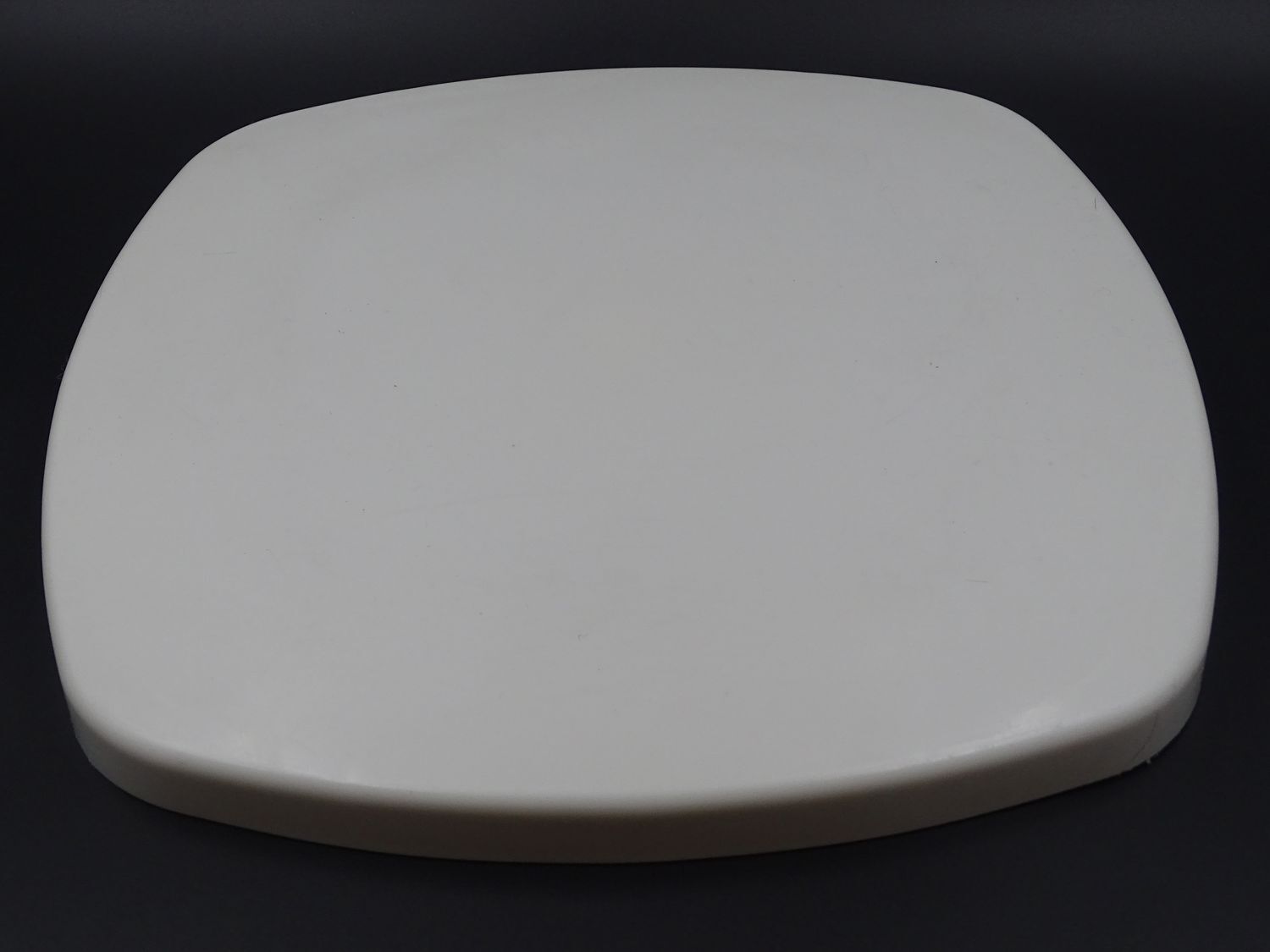 Pola model No. 588 white plastic vintage stool
