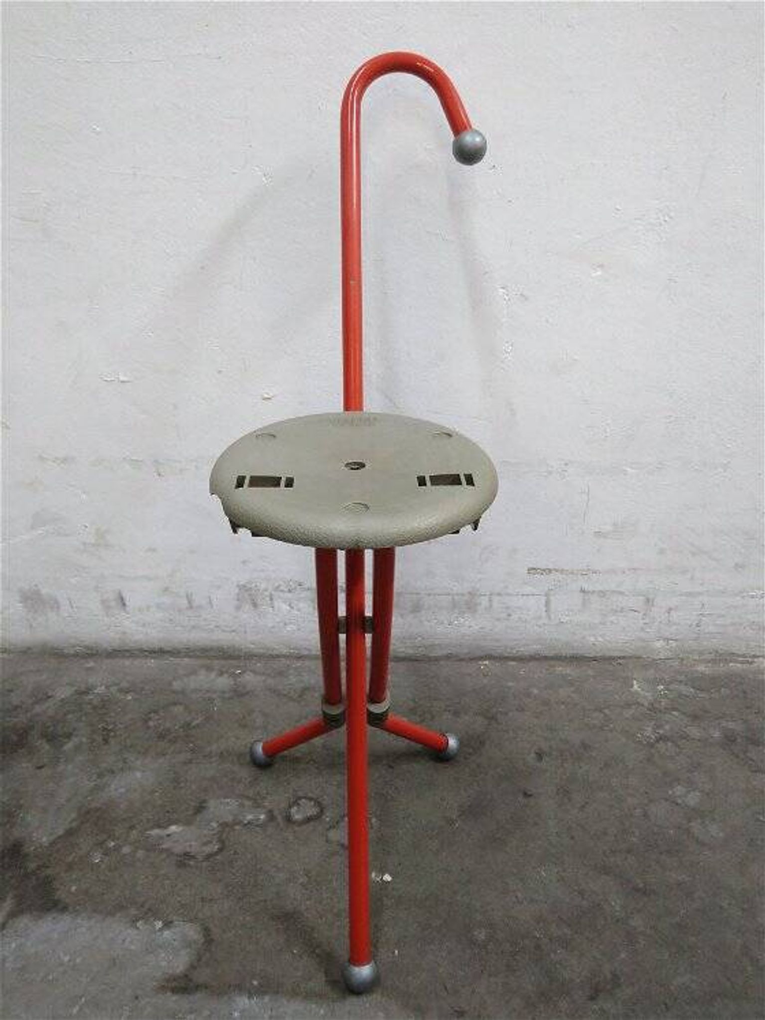 Sandrigarden Stool / Walking Stick ''Ulisse'' Designed by Ivan Loss.