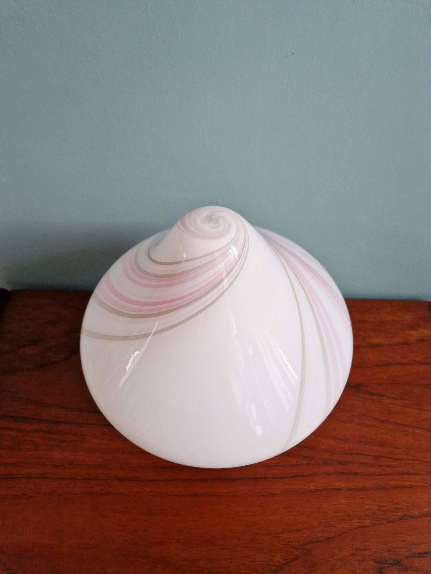 Mushroom lamp in Murano glass, 1970s-80s