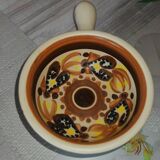 Old small ceramic pan HB Quimper