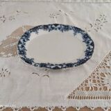 Christchurch New Zealand porcelain bowl with midnight blue decor and gold edging