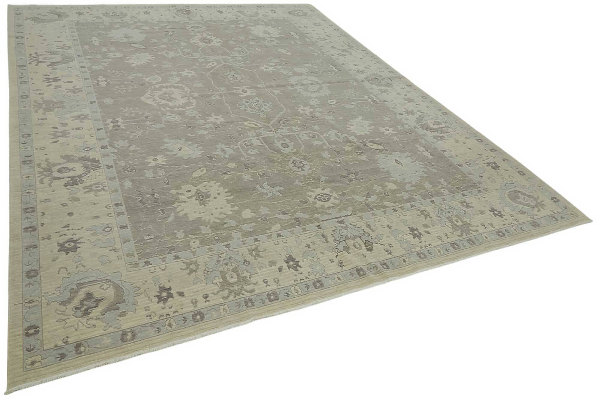 Turkish Handcrafted Loom Oushak Rug 258 cm x 347 cm