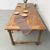 Table de ferme en hêtre XL