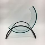 Italian magazine rack, 1980's, Gallotti & Radice