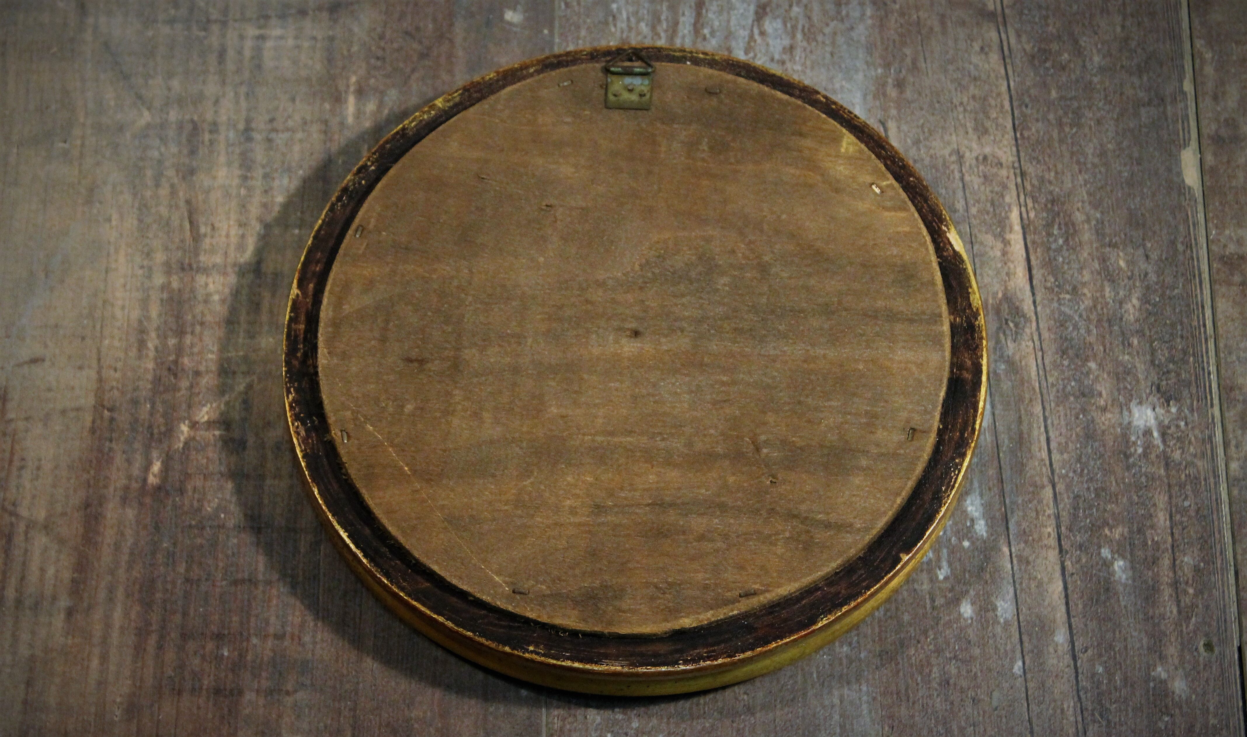 Wall mirror 'Witch' late XIXth century  20x20cm