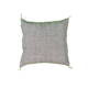 Berber cushion in blue denim.