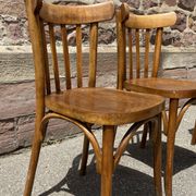 4 Bistro chairs Brasserie bentwood french bistro