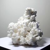 Mineral collection old specimen of white Aragonite from Mexico +3.2kg