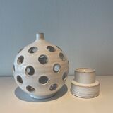 Ceramic lantern or candle holder