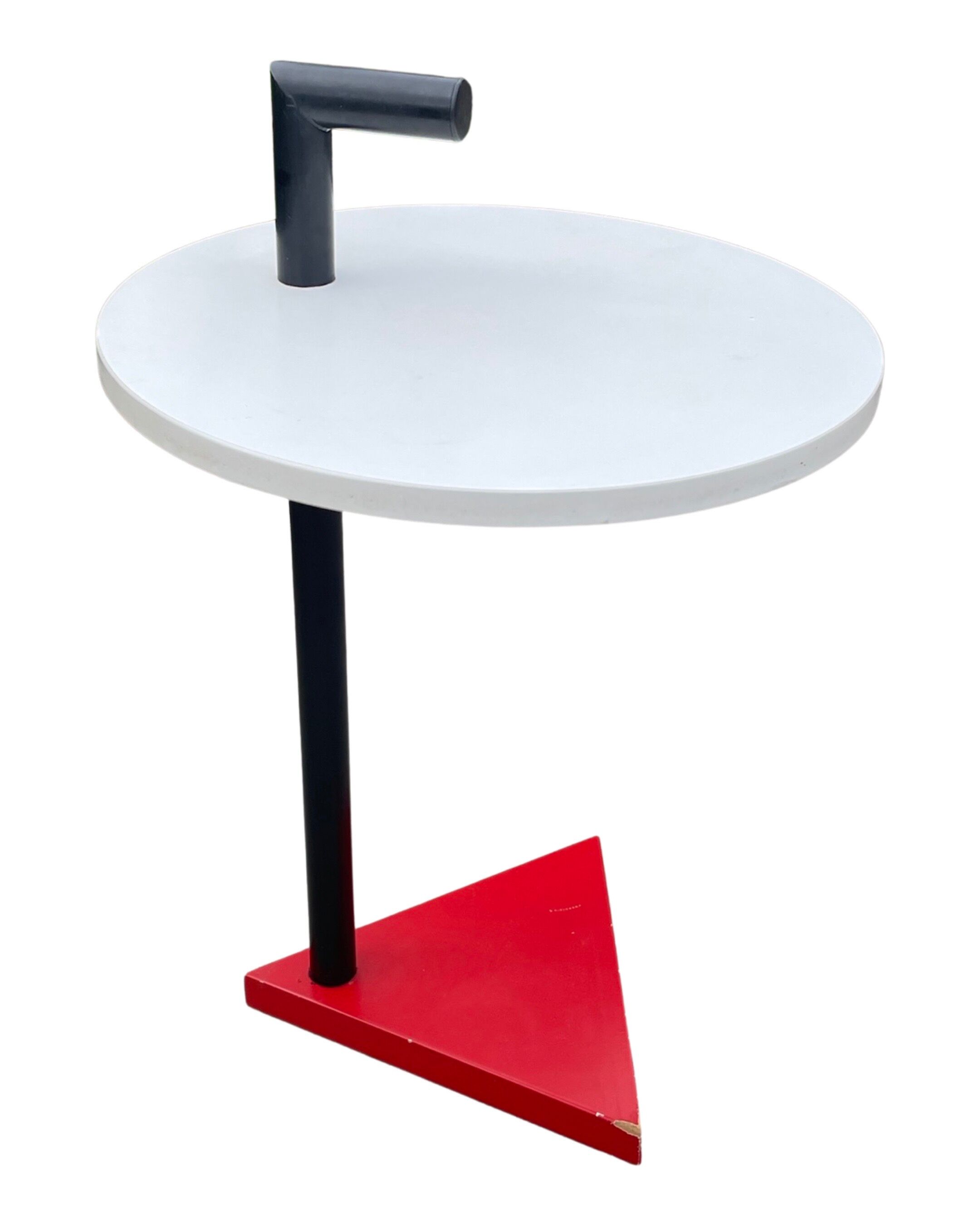 Vintage Memphis design side table table 80s design