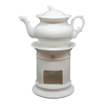 Porcelain herbal tea pot