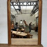 Gilded mirror, late 19th century