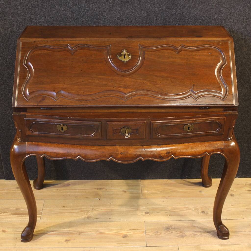 Antique Spanish bureau from the mid-19th century