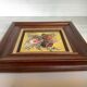 Tableau huile sur toile Rabaey bouquet de fleurs