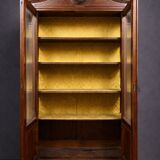 Italian Renaissance-style walnut library circa 1850