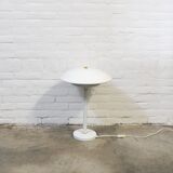 Vintage white and gold table lamp Belid