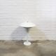 Vintage white and gold table lamp Belid