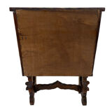 Vintage brutalist spanish wall cabinet cupboard design