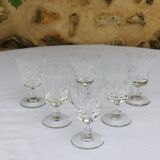 Service crystal glasses and decanters