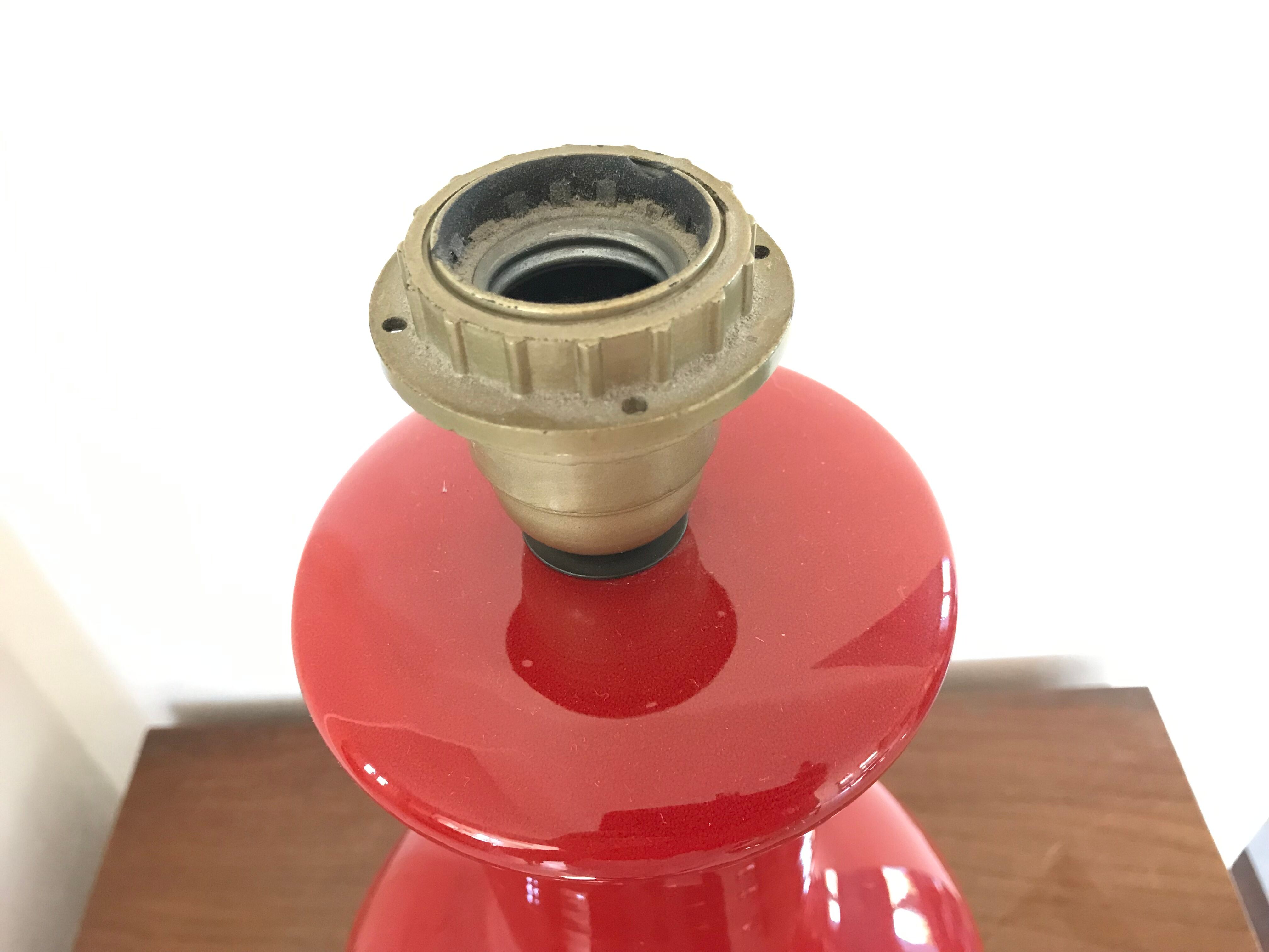 Vintage ceramic lamp